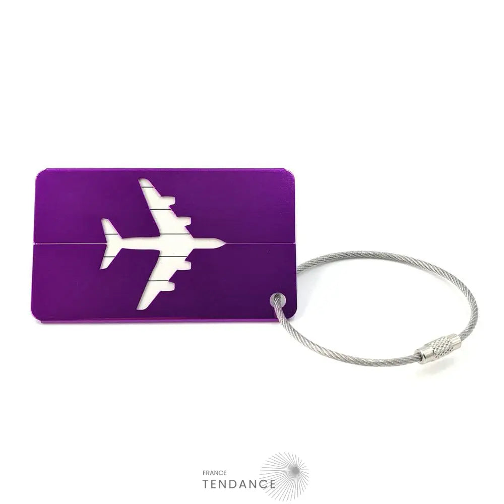 Porte-étiquette En Métal Pour Bagages | France-Tendance