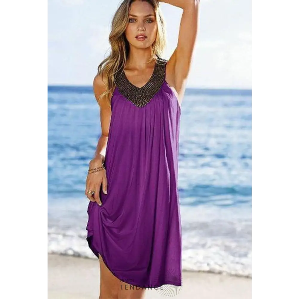 Robe De Plage Dos Nu | France-Tendance