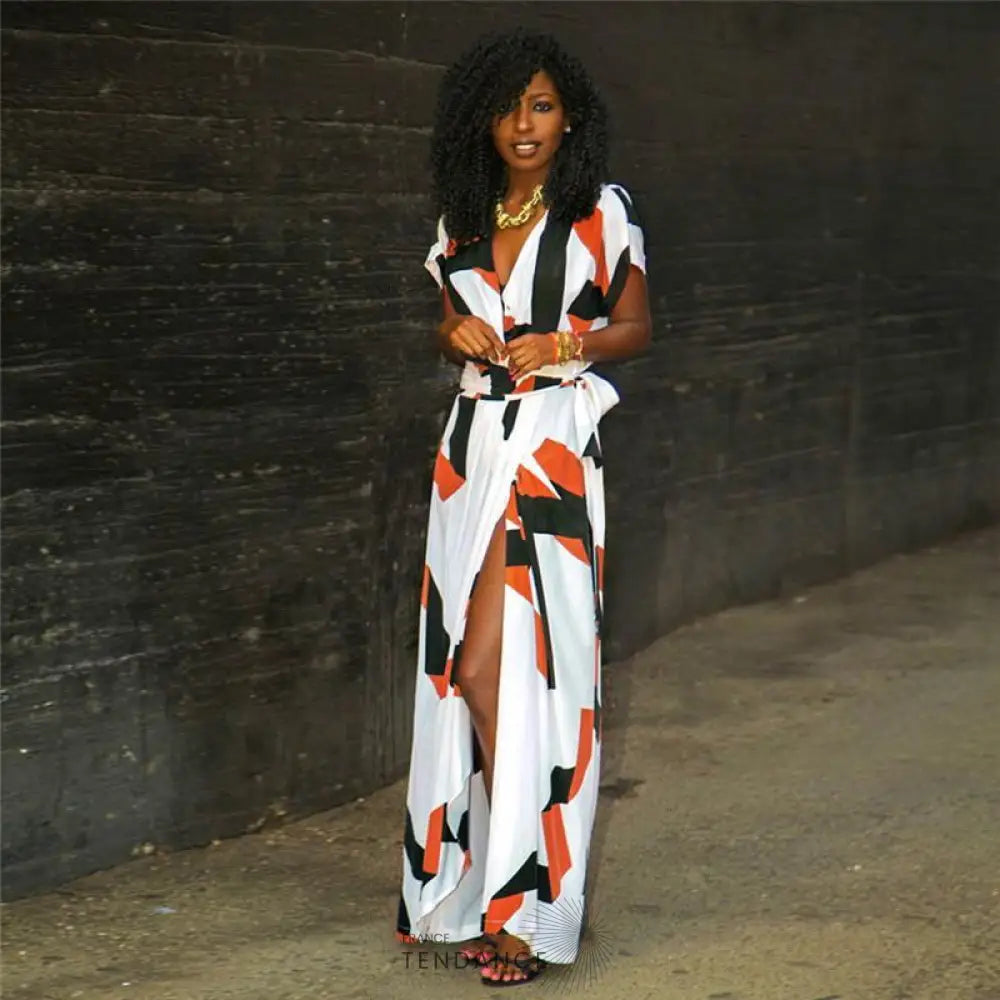 Robe Impressions Géométriques | France-Tendance
