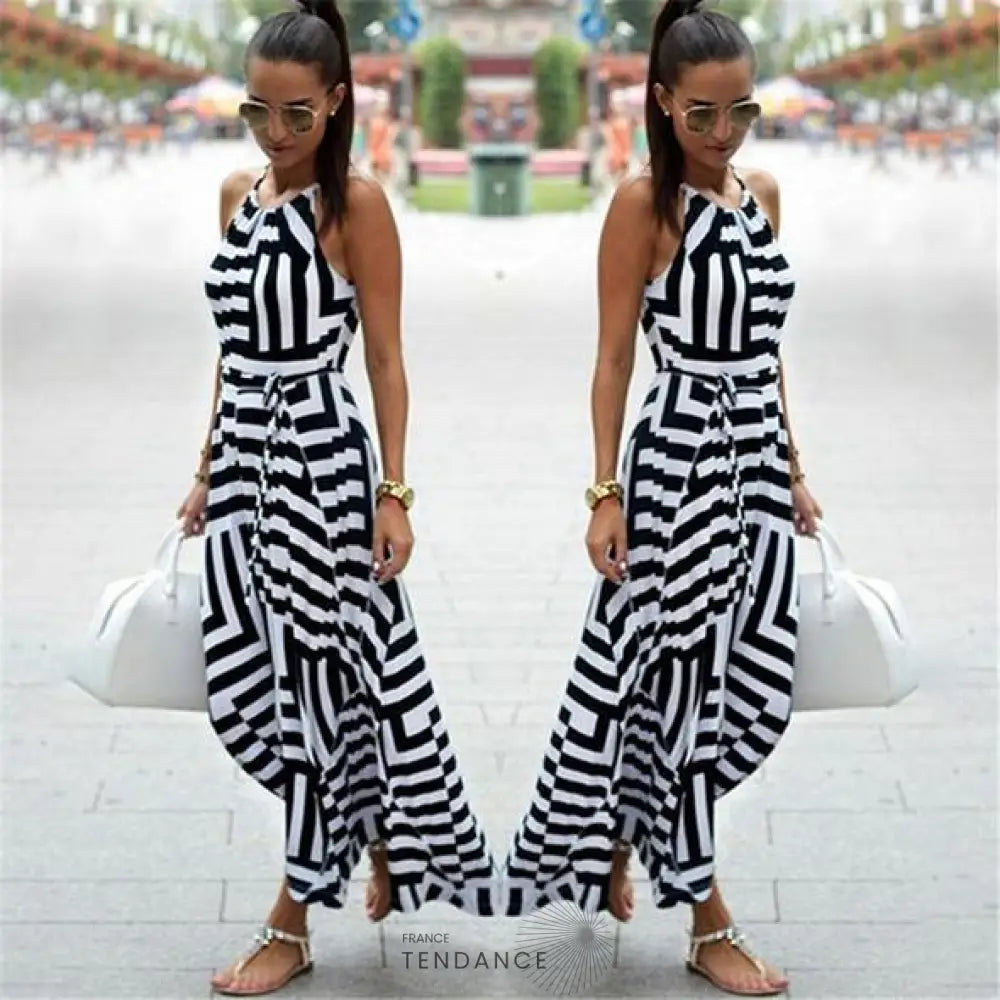 Robe Longue Ashley Sans Manches | France-Tendance