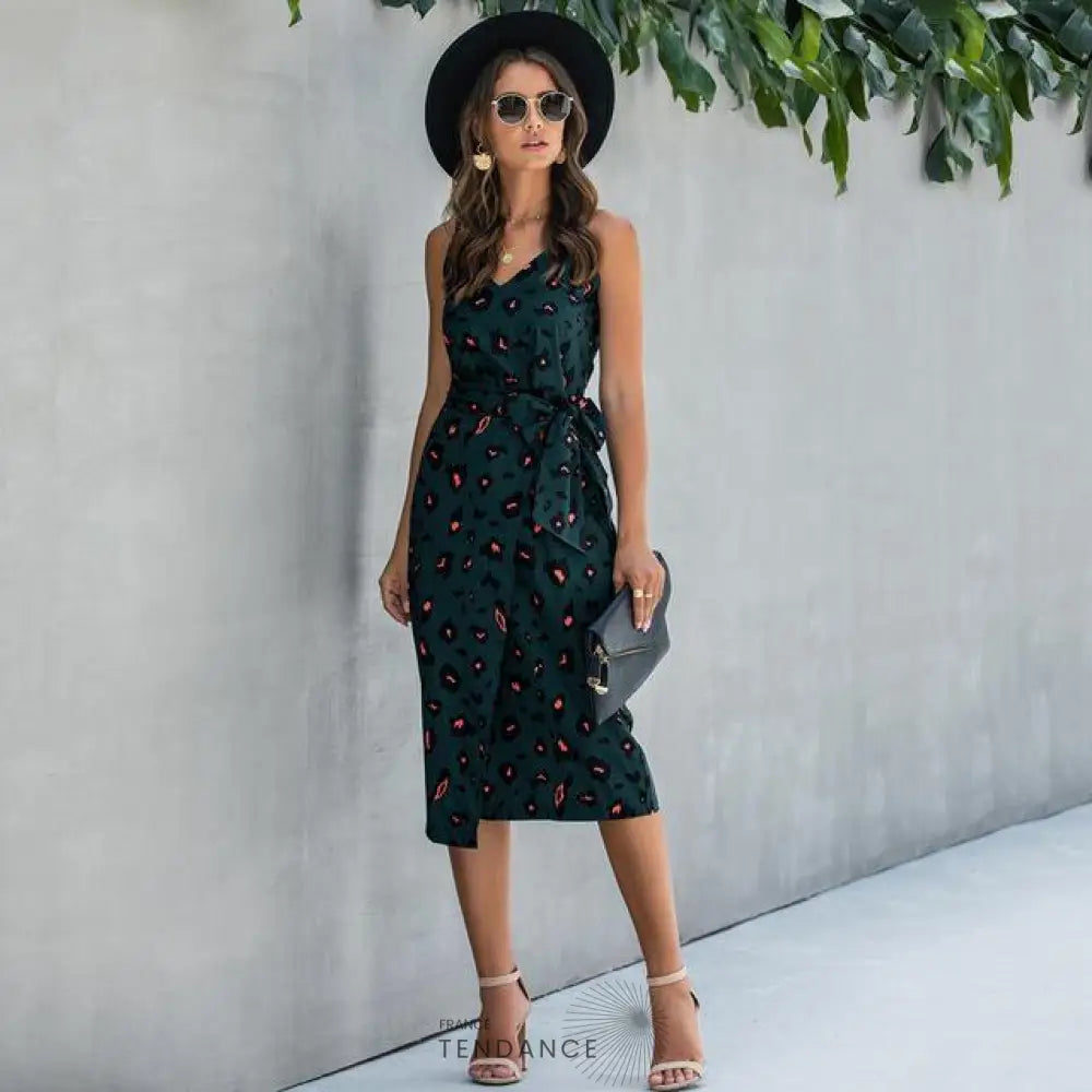 Robe Midi Imprimée | France-Tendance