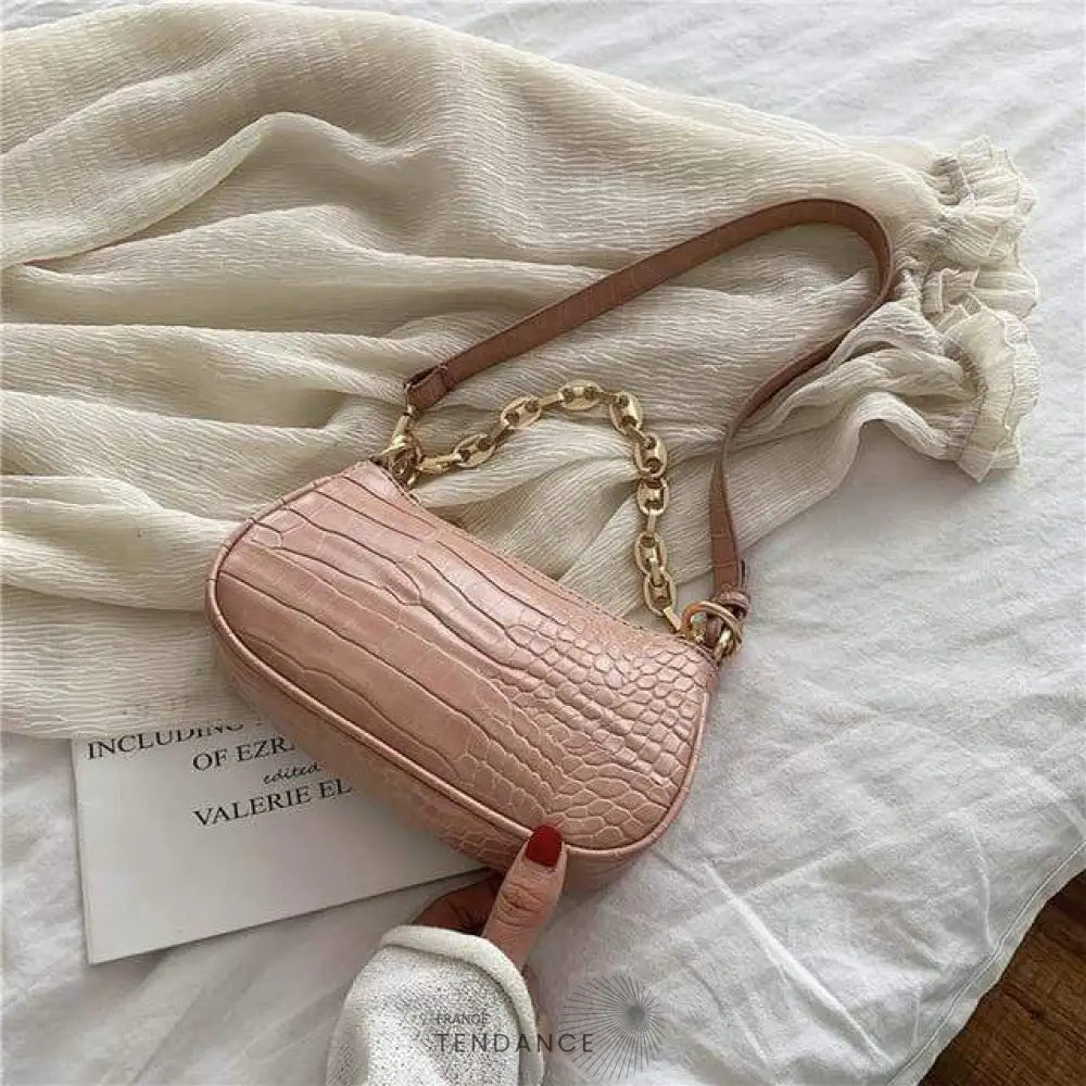 Sac Croco Chains | France-Tendance