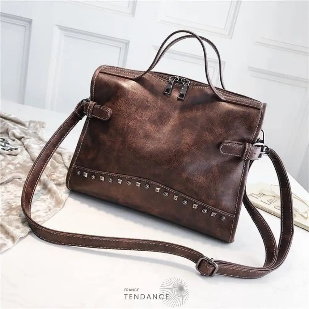 Sac Vintage Clouté | France-Tendance