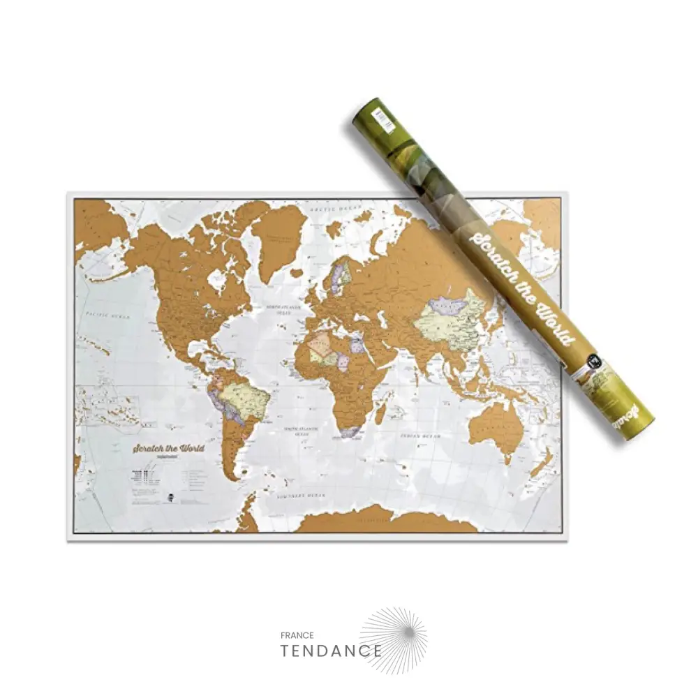 Scratchmap™ - Grattez Les Endroits Que Vous Avez Visité |