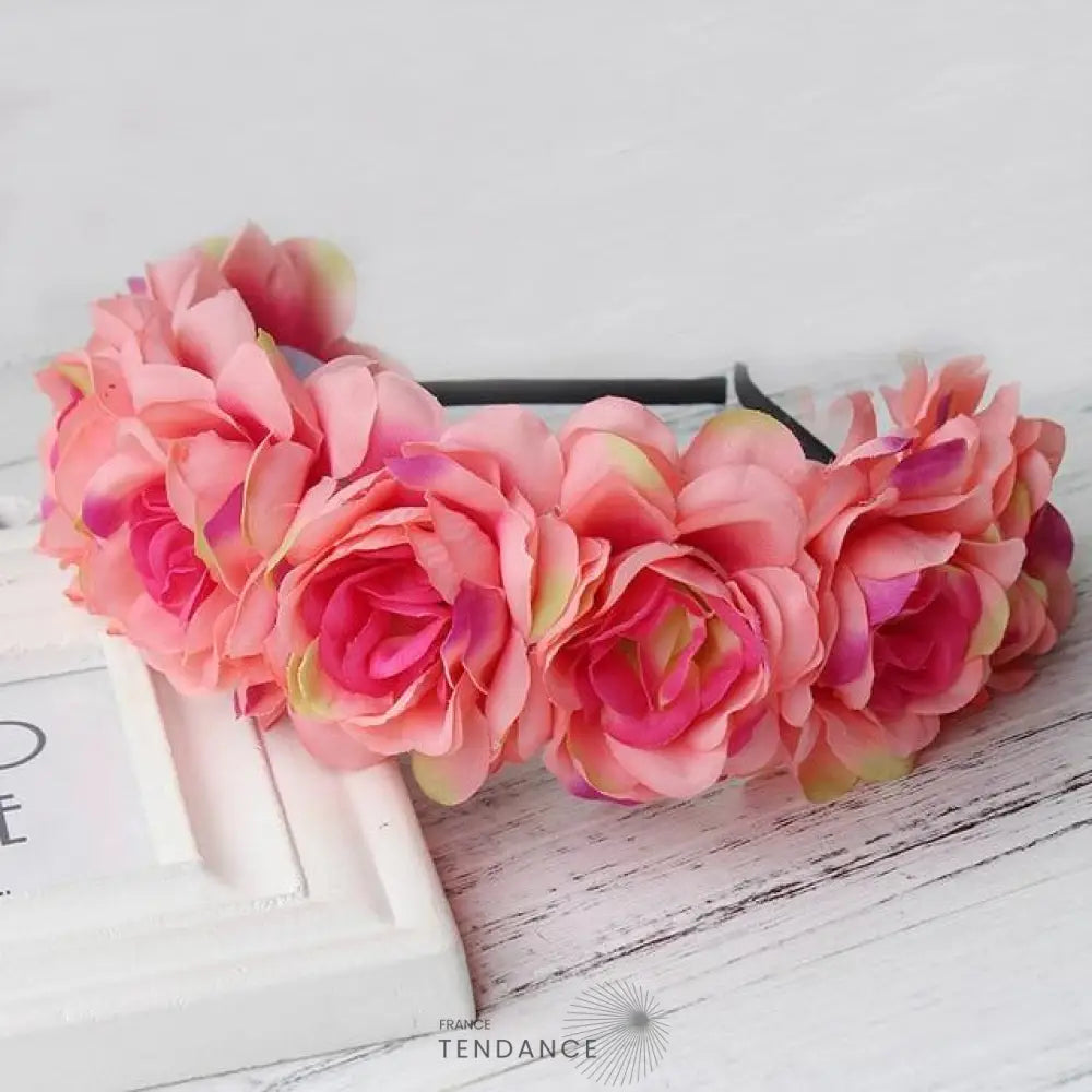 Serre-tête De Fleurs | France-Tendance