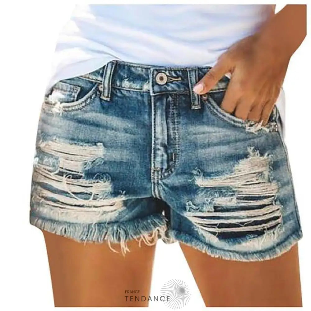 Short En Jean Destroy | France-Tendance