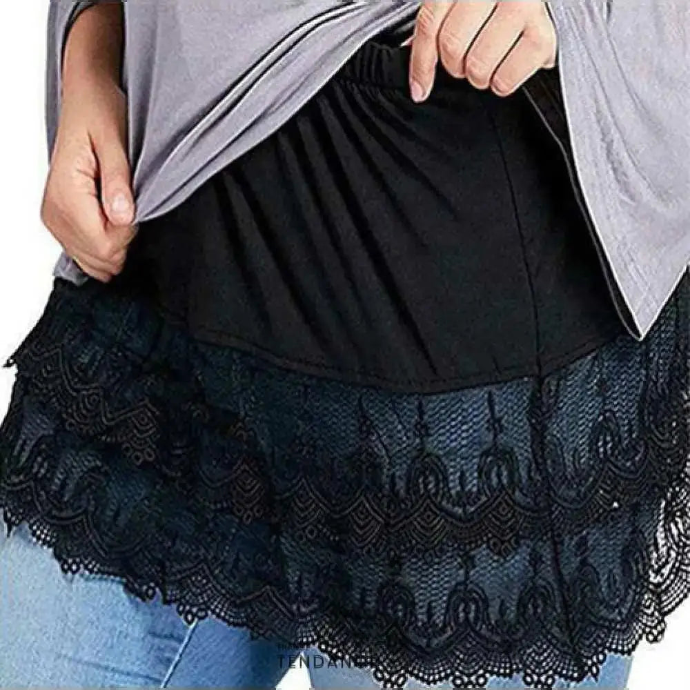 SKIRV™ | Jupe Bas-de-Chemise Tendance Outfit |