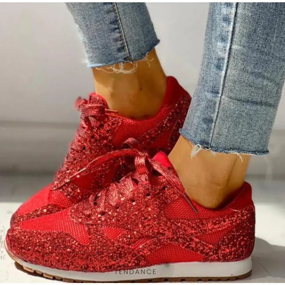 Sneakers Strass | France-Tendance