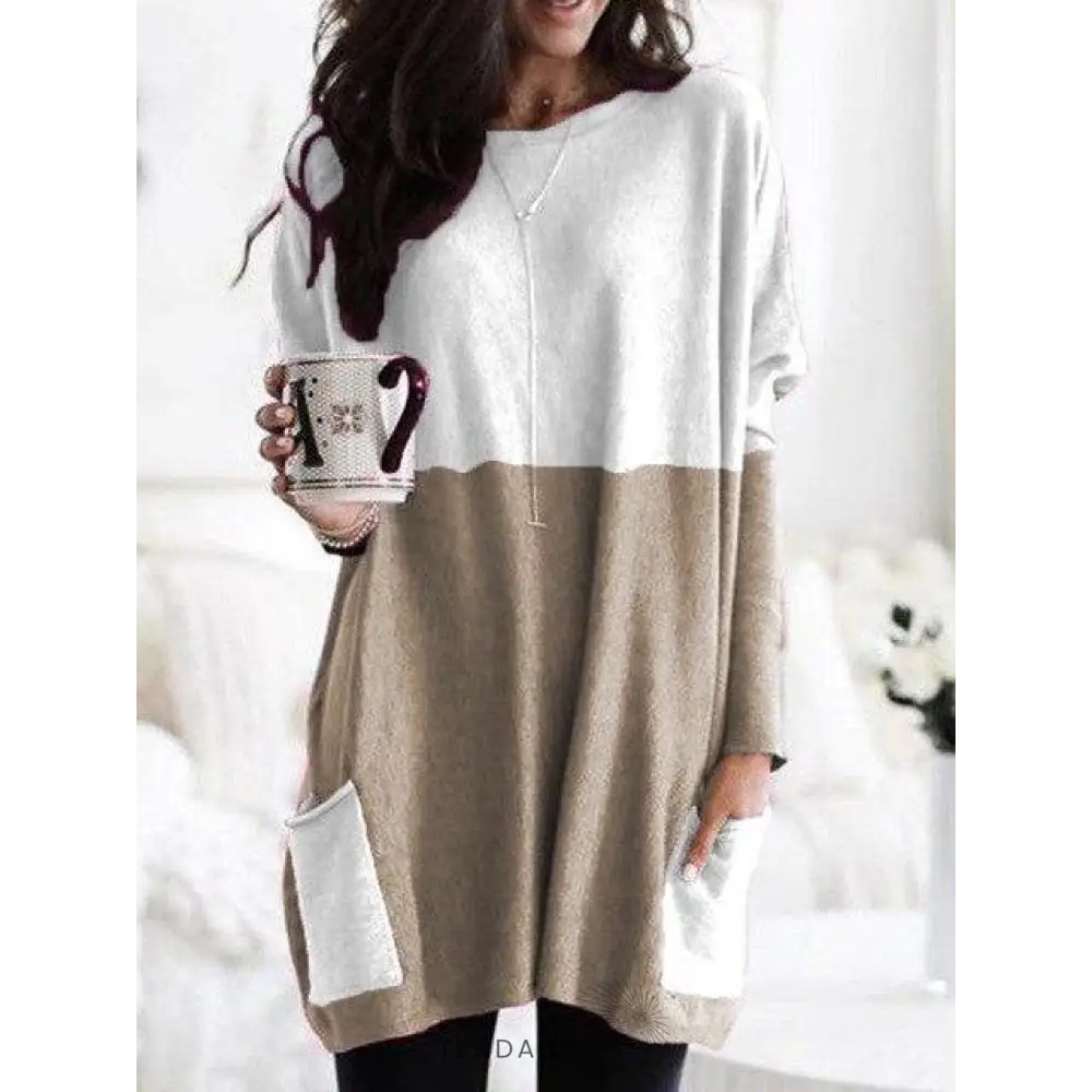 Sweat Ample Avec Poches | France-Tendance