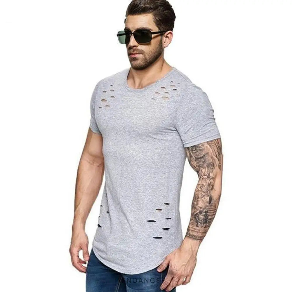 T-shirt à Trous Destroy | France-Tendance