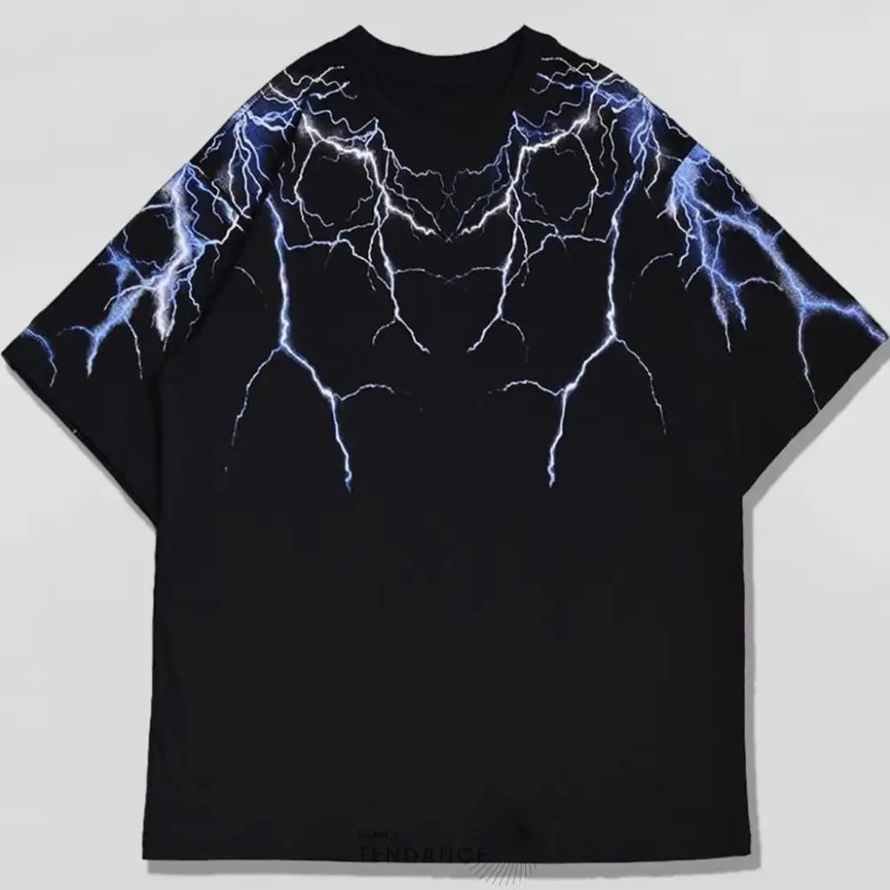 T-shirt Black Thunder | France-Tendance