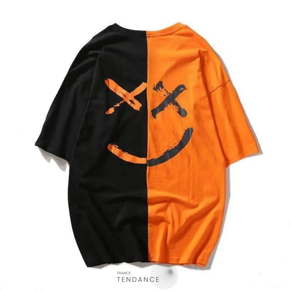 T-shirt Imprimé Smile | France-Tendance