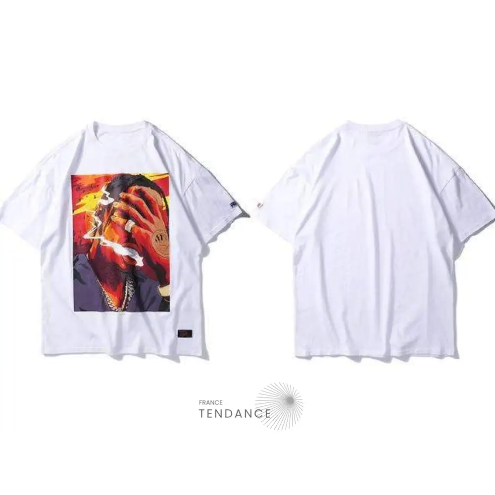 T-shirt Imprimé Smoking Travis | France-Tendance