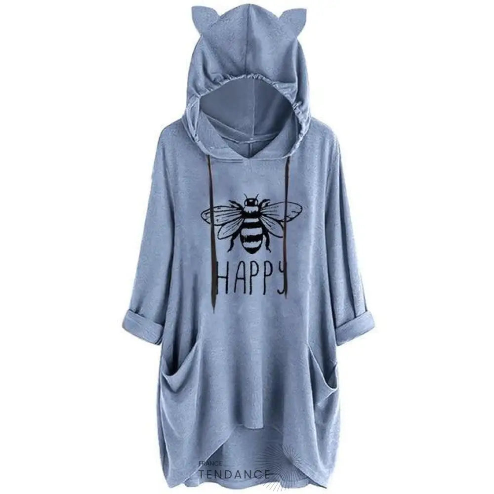 T-shirt Loose à Capuches | France-Tendance