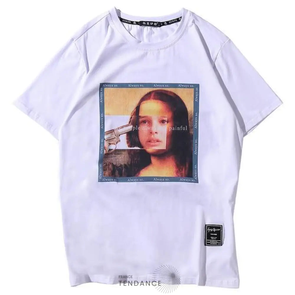 T-shirt Mona Lisa x Gun™ | France-Tendance