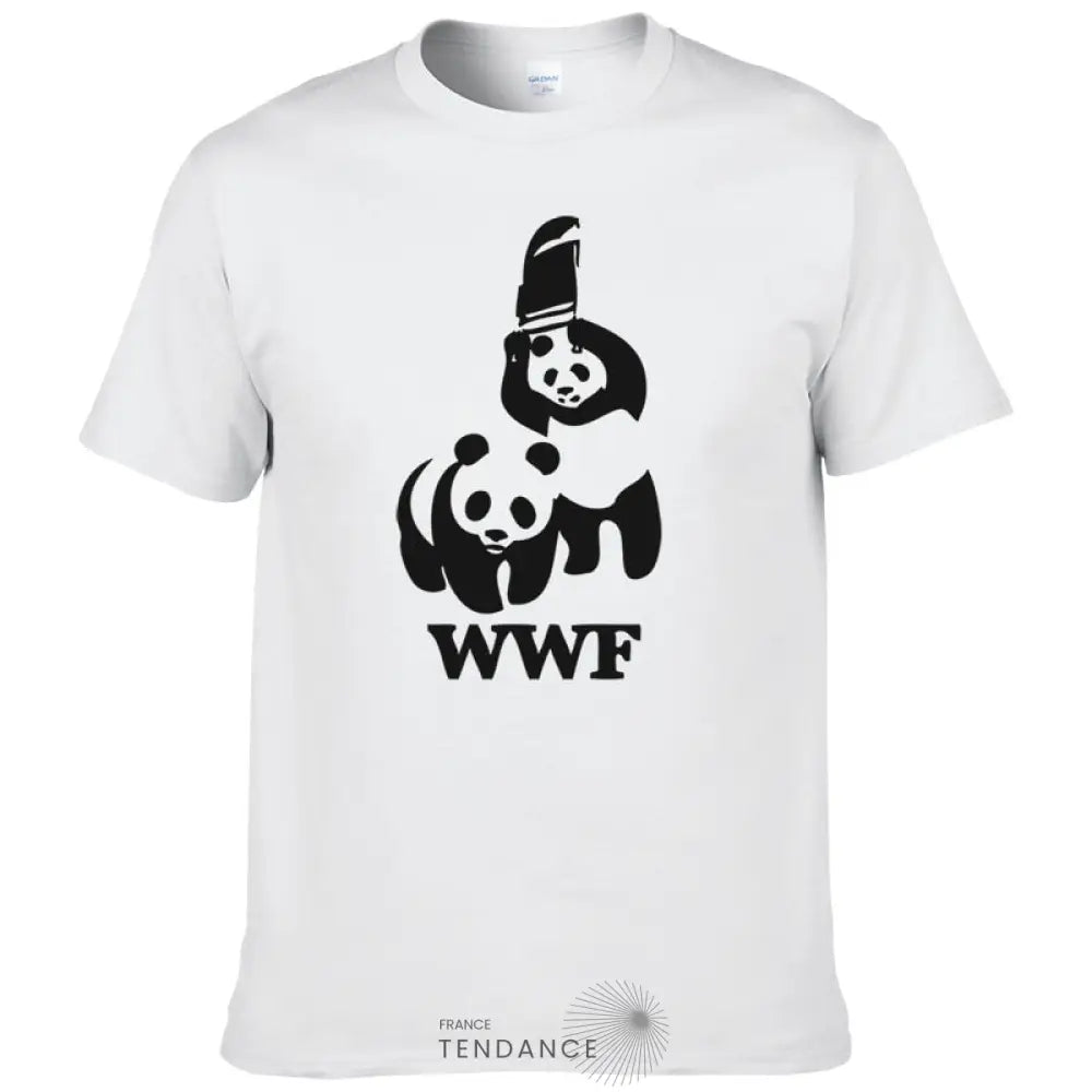 T-shirt Panda | Parodie Wwf | France-Tendance