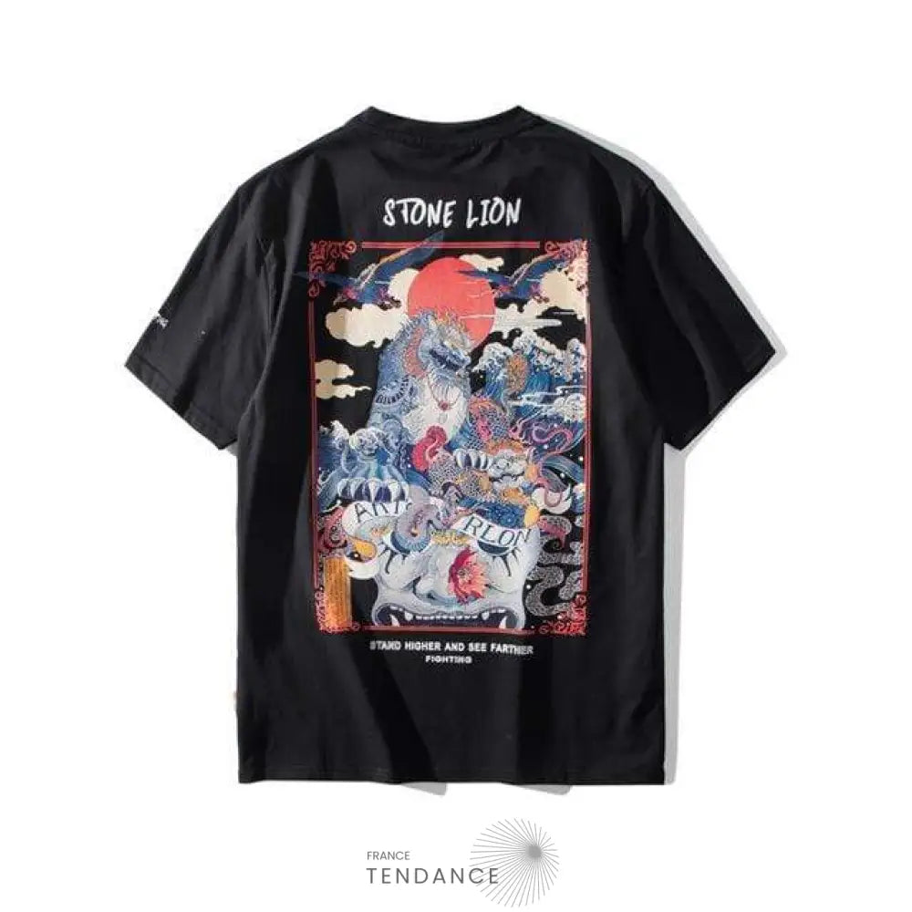 T-shirt Stone Lion | France-Tendance