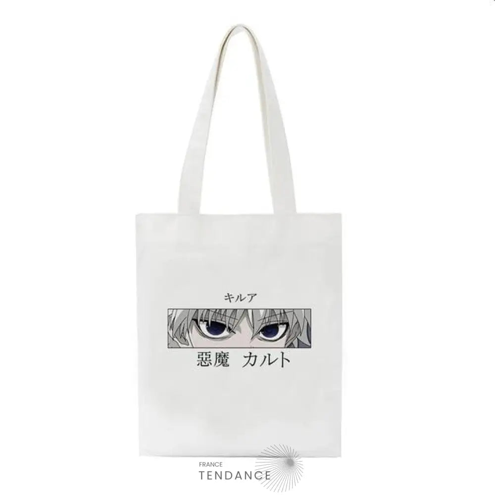 Tote Bag Kirua (blanc) | France-Tendance