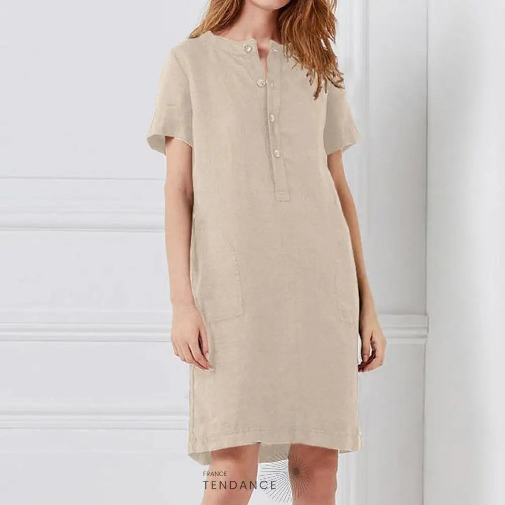 Tunique à Boutons Casual | France-Tendance