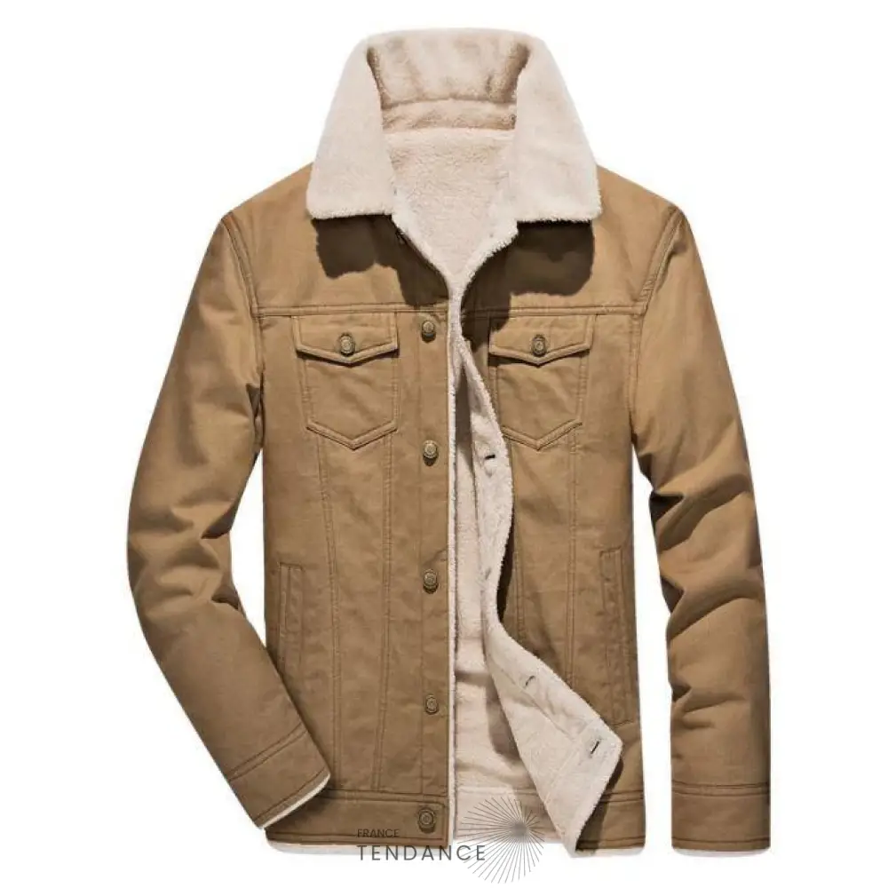 Veste Polaire En Denim | France-Tendance