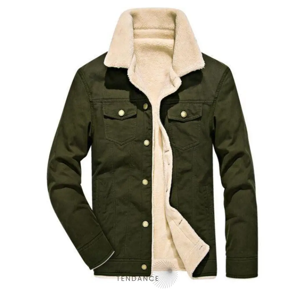 Veste Polaire En Denim | France-Tendance