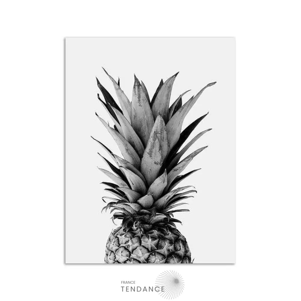 Affiche Ananas B&w | France-Tendance