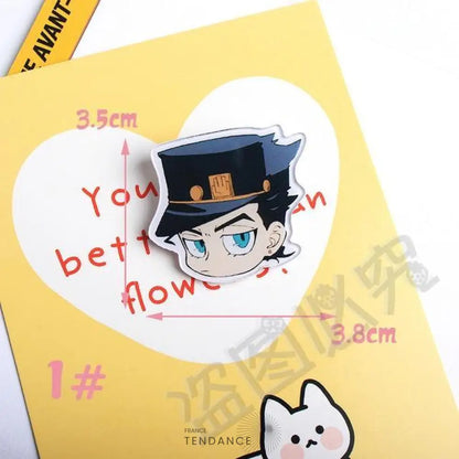 Badge Pin’s Jojo Bizarre Adventure | France-Tendance