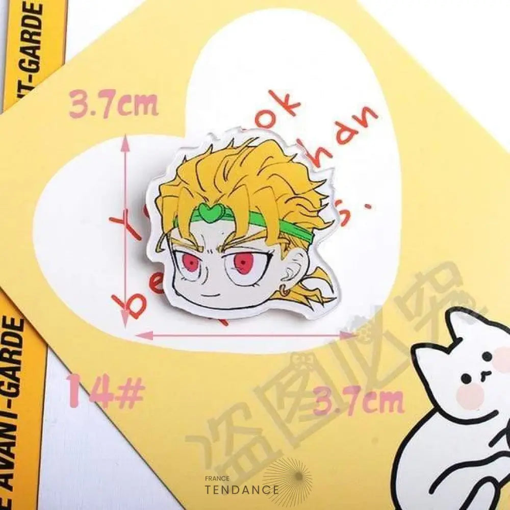 Badge Pin’s Jojo Bizarre Adventure | France-Tendance