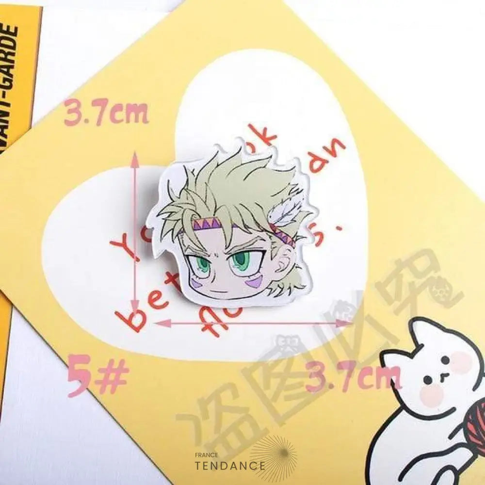 Badge Pin’s Jojo Bizarre Adventure | France-Tendance