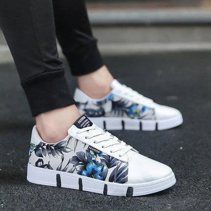 Baskets Basses - Floral | France-Tendance