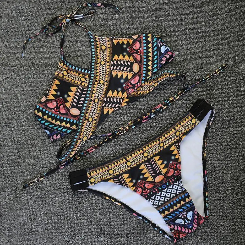 Bikini Sexy Imprimé Aztèque | France-Tendance
