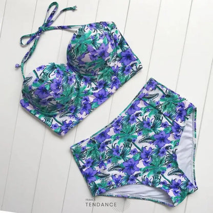 Bikini Sexy Imprimé Fleuri | France-Tendance