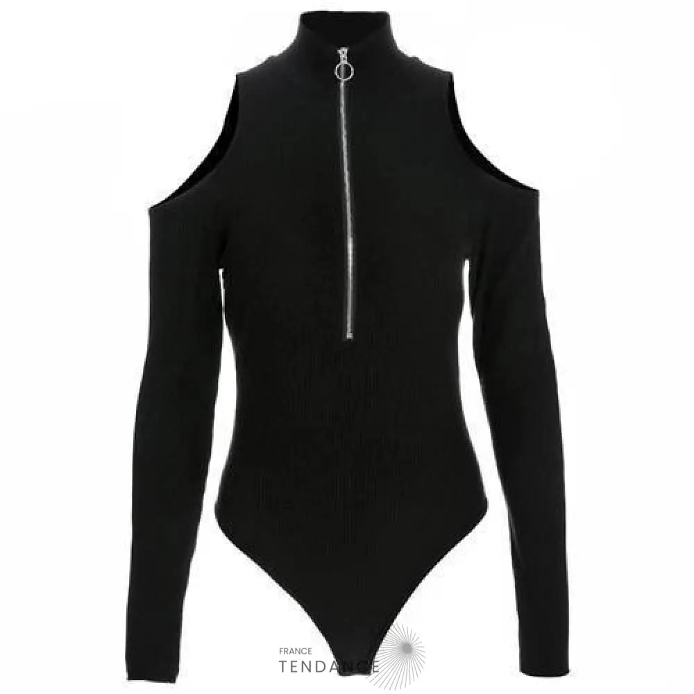 Body Col Roulé Zippé™ | France-Tendance