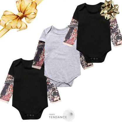 Body-tattoo™ | Barboteuse Tatouages Biker | France-Tendance