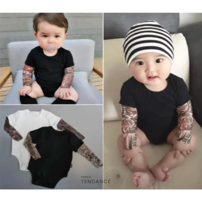 Body-tattoo™ | Barboteuse Tatouages Biker | France-Tendance