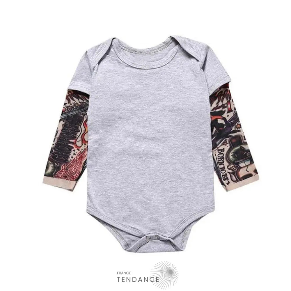 Body-tattoo™ | Barboteuse Tatouages Biker | France-Tendance