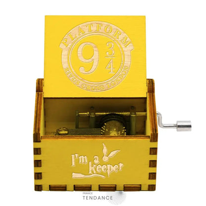 Boîtes à Musique En Bois Naturel | Cinéma Mangas Jeux Vidéos