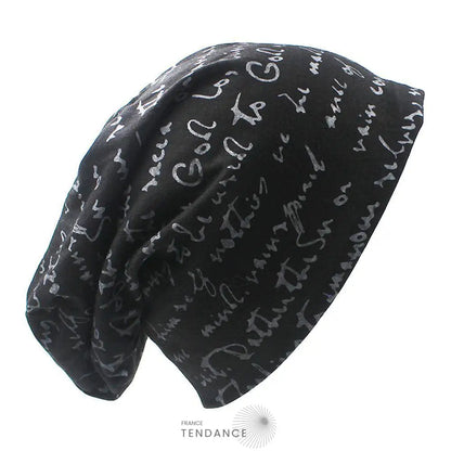 Bonnet Long graffiti Unisexe | France-Tendance