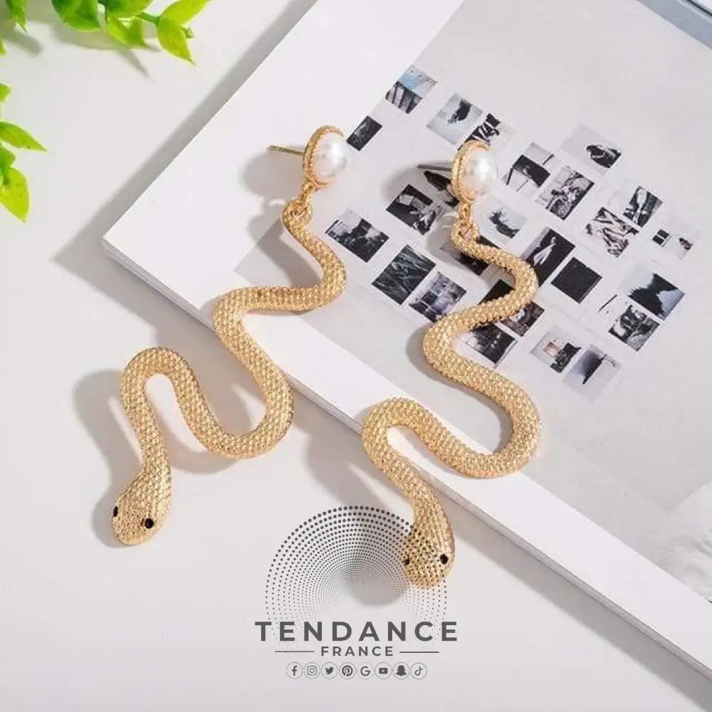 Boucles D’oreille Serpent | France-Tendance