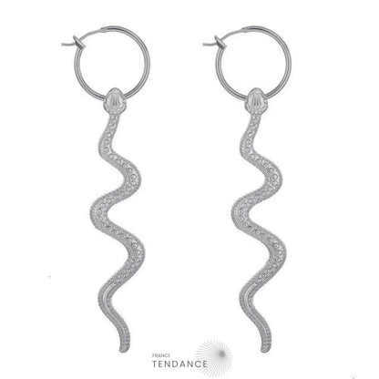 Boucles D’oreille Snake | France-Tendance