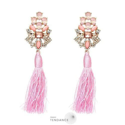 Boucles D’oreilles à Franges | France-Tendance