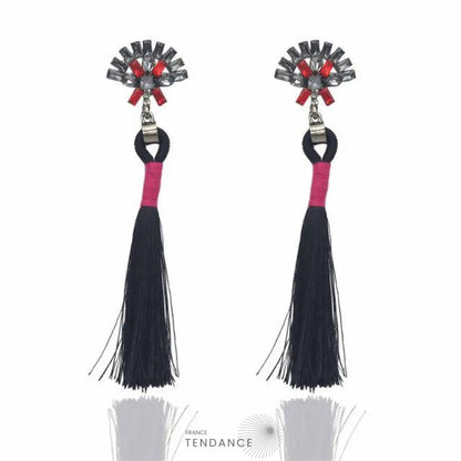 Boucles D’oreilles Boho à Franges | France-Tendance