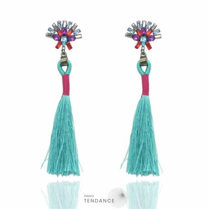 Boucles D’oreilles Boho à Franges | France-Tendance