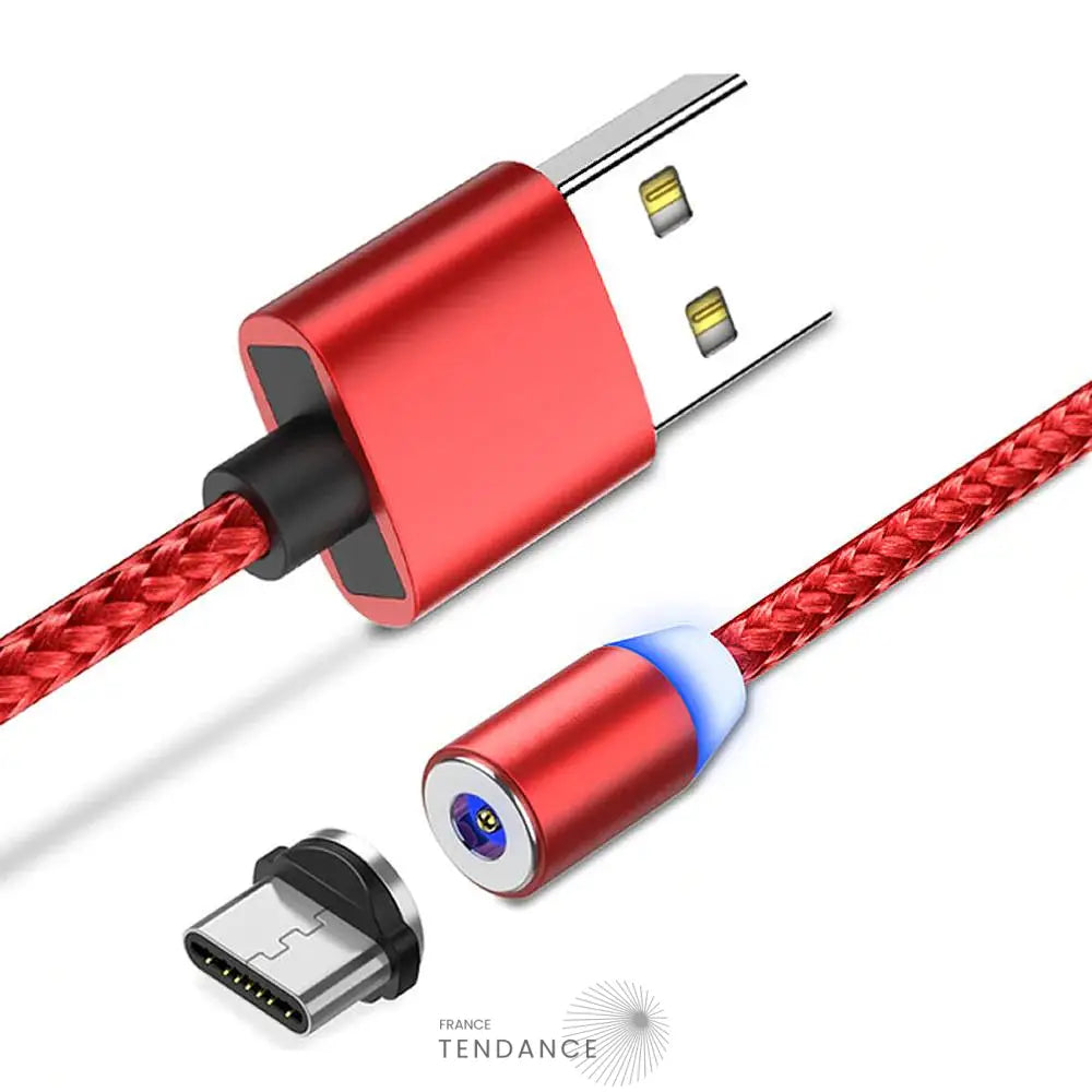 Câble De Charge Usb Magnétique | France-Tendance