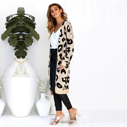 Cardigan Léopard | France-Tendance