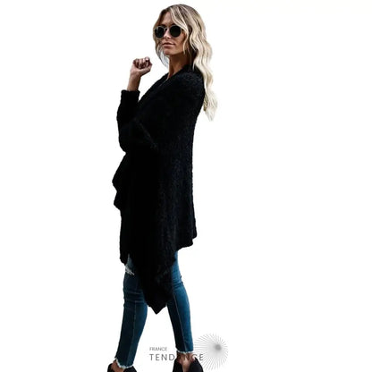 Cardigan Long à Capuche | France-Tendance