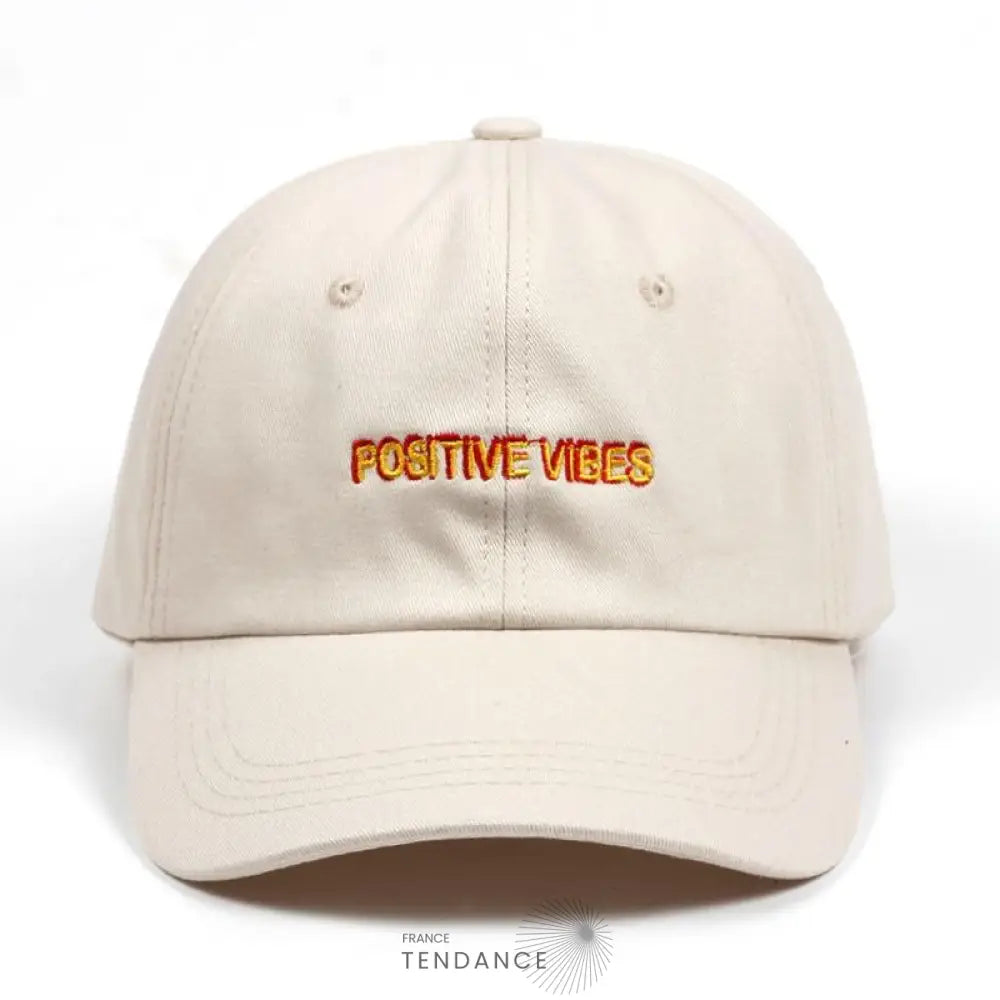 Casquette Positive Vibes | France-Tendance