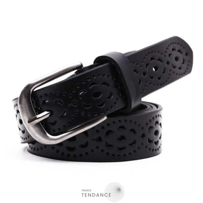 Ceinture En Cuir à Motif | France-Tendance