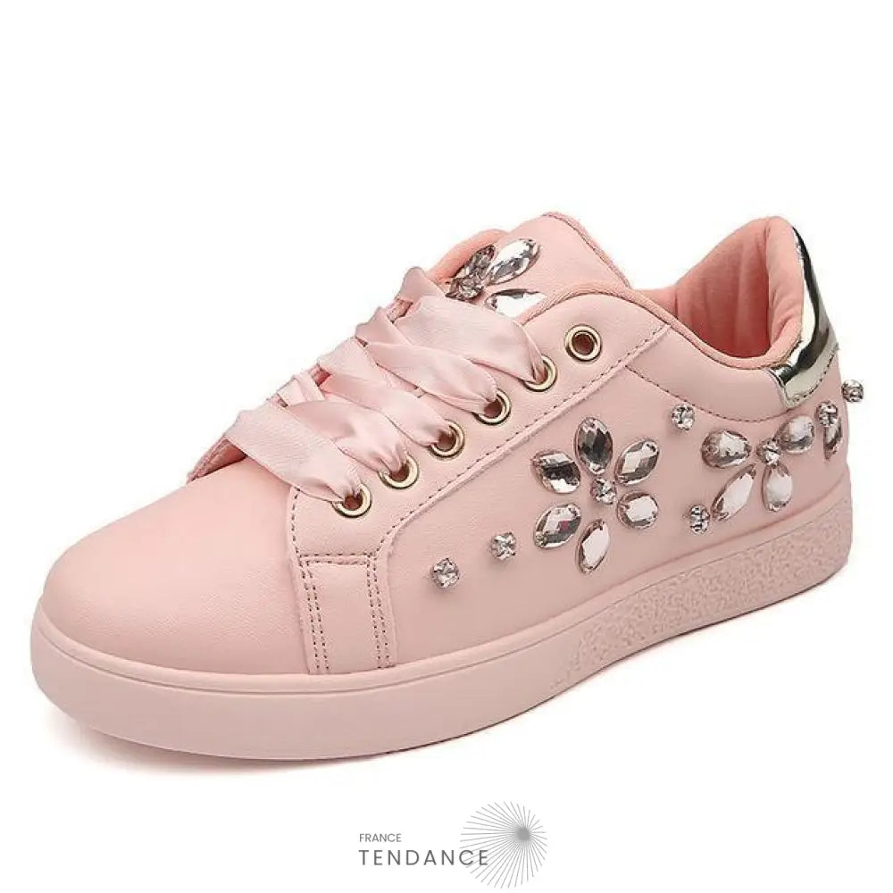 Chaussures Casual Strass | France-Tendance