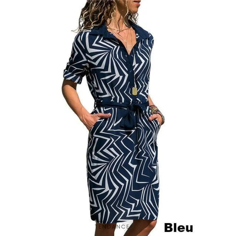 Chemise-robe Boho | France-Tendance